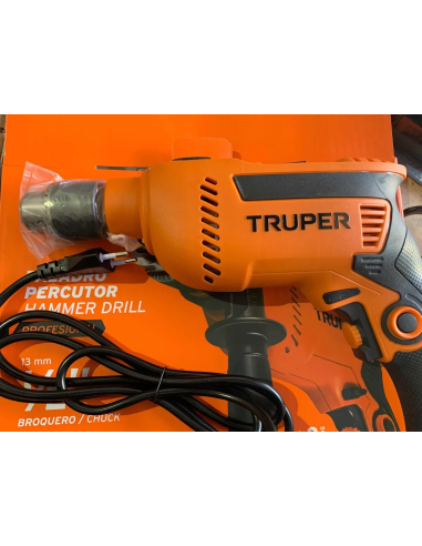 Taladro Percutor Truper Profesional 1/2 Pulgada...