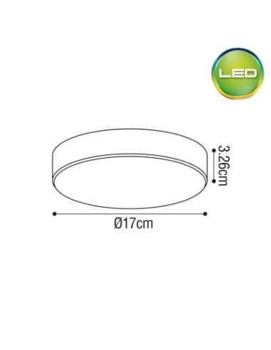 Luminaria LED Frameless 24W Luz Cálida