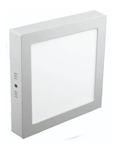 Focos Led Sobrepuestos 18w Cuadrado Luz Blanca