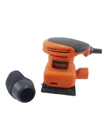 Lijadora profesional orbital Truper LIOR-1/4A2 naranja 60Hz 200W 120V