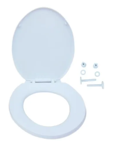 Tapa Asiento Para Wc Blanca Universal