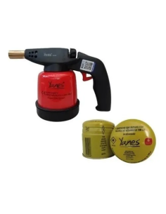 Soplete A Gas Metal Yanes Prof-200 Plus + 2 Cartucho 190gr 2