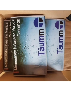 Llave Lavaplatos Monomando Vertical Colomba - Taumm