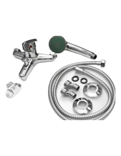 Llave Tina Ducha Monomando Cromada Taumn